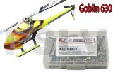 GOB003   Goblin 630 Heli Stainless Steel Screw Kit